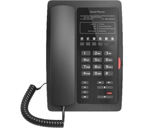 IP-телефон Fanvil H3W черный