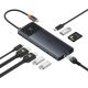Док-станция Baseus Metal Gleam Series II 10-in1 USB Hub B00061800123-00