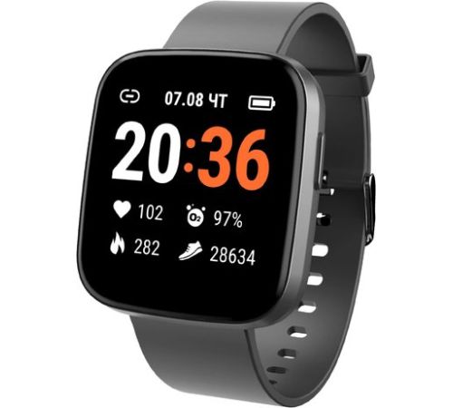 Умные часы Geozon Marathon черный
