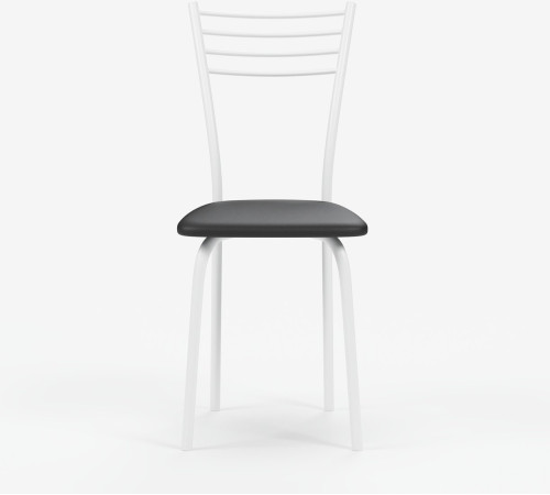 Стул Mio Tesoro Сигма черный/белый