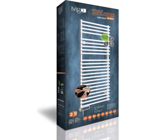 Полотенцесушитель iVigo EHR 5023 PRO 600Вт 92322305120102 белый