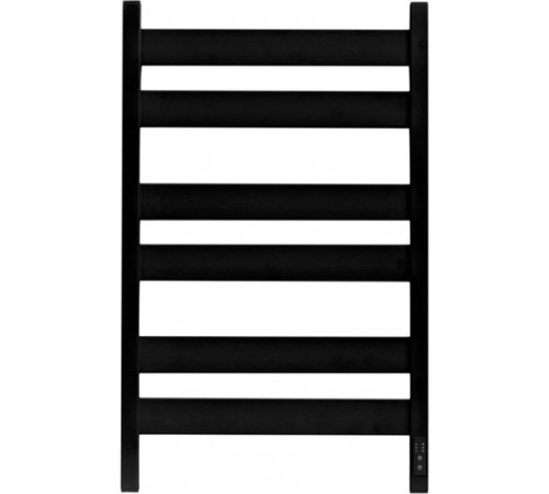 Полотенцесушитель Granula Альфа Квадро 50x80 терморегулятор, черный матовый