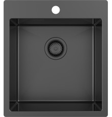 Кухонная мойка ZorG ZRN 5045 Premium PVD Gunblack