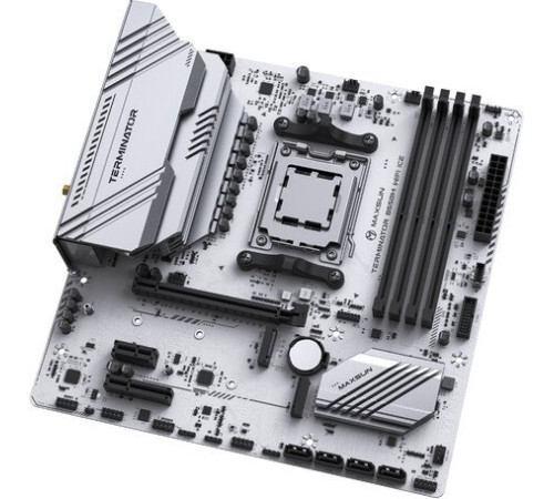 Материнская плата Maxsun Terminator B650M WiFi Ice