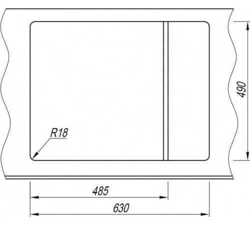 Кухонная мойка ARFEKA Zia 65 белый