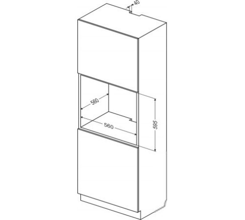 Электрический духовой шкаф Hansa BOES68411