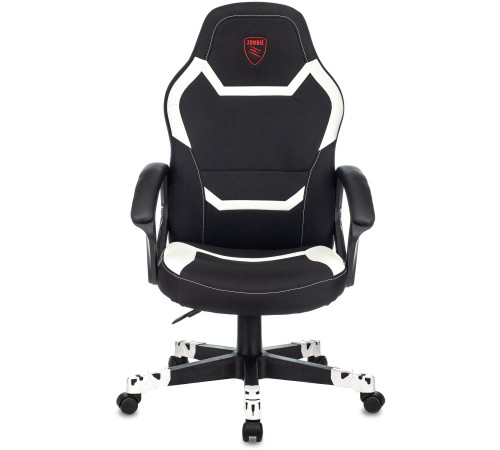 Кресло Zombie 10 черный/белый