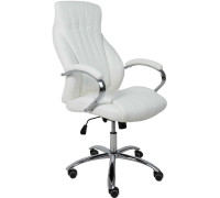 Офисное кресло AksHome Mastif Eco экокожа, белый