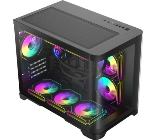 Корпус GameMax HYPE-M BK черный