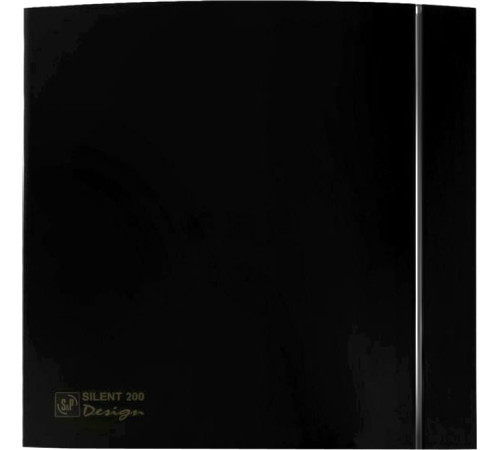 Осевой вентилятор Soler&Palau Silent-200 CRZ Black Design 5210425400-436900