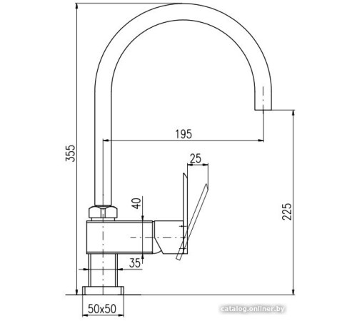 Смеситель Slezak RAV Yukon YU114.5
