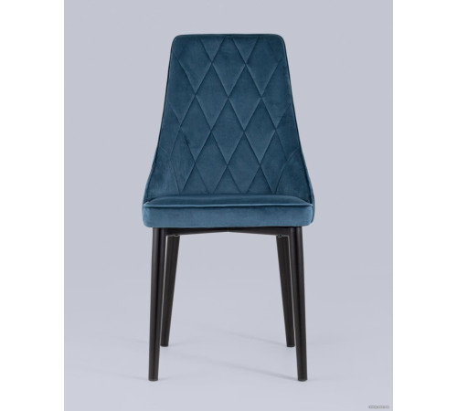Стул Stool Group Версаль велюр пыльно-синий