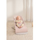 Шезлонг BabyBjorn Bliss Woven melange 0060.28 light pink