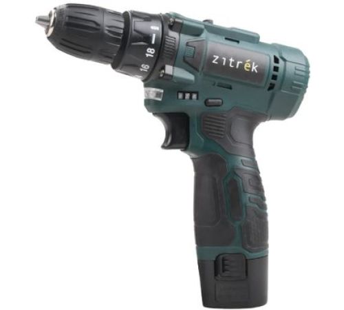 Дрель-шуруповерт Zitrek Green 12V Plus 085-1013 с 1-им АКБ