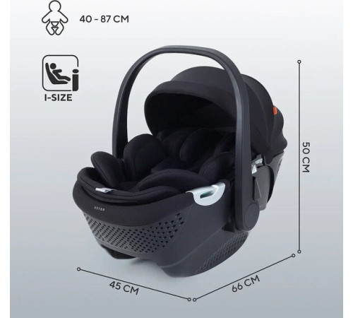 Детское автокресло Rant Aster Zero AY378 черный
