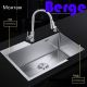 Кухонная мойка Berge 5045 premium Nano Black черный