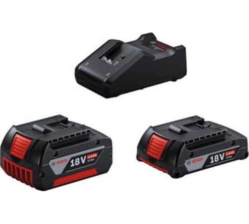 Аккумулятор с зарядным устройством Bosch 1600A01ZS9 18В/4 Ah + 18В/2 Ah + 18В