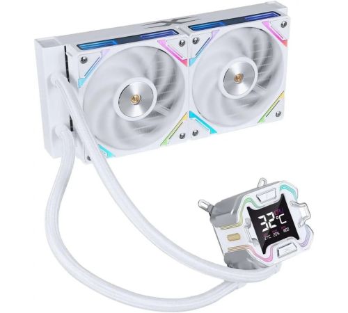 Система жидкостного охлаждения для процессора 1stPlayer X-240E белый
