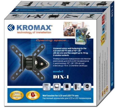 Кронштейн для телевизора Kromax DIX-1