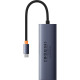 USB-хаб  Baseus Flite Series 4-Port USB-C Hub B0005280A813-00