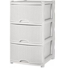 Комод Keeplex Rattan KL377212048 белое облако