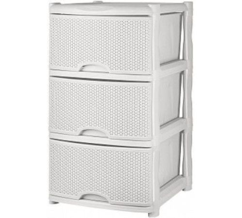 Комод Keeplex Rattan KL377212048 белое облако