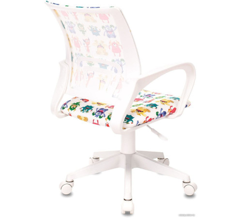 Офисное кресло Бюрократ Burokids 1W 1687096 белый/пластик белый