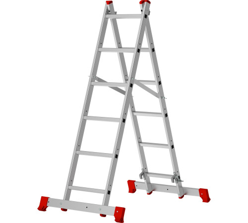 Лестница-трансформер Новая высота NV 1415 помост 6 ступеней