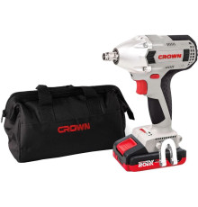 Гайковерт Crown CT22015HX-2 TB с 2-мя АКБ, сумка
