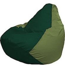 Кресло-мешок Flagman Груша Мини Г0.1-410 тёмно-зелёный/оливковый