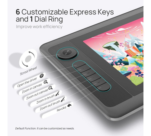 Графический монитор Parblo Coast 12 Pro Gen2 черный