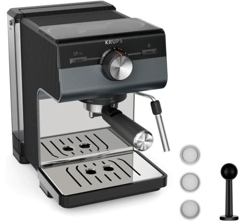 Рожковая кофеварка Krups Authentic+ XP384G10
