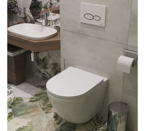 Унитаз подвесной Roxen Antares 530185-01 Rimless Soft Close