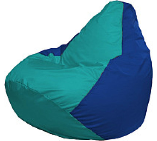 Кресло-мешок Flagman Груша Мега XXXL Г3.1-291 бирюзовый/синий