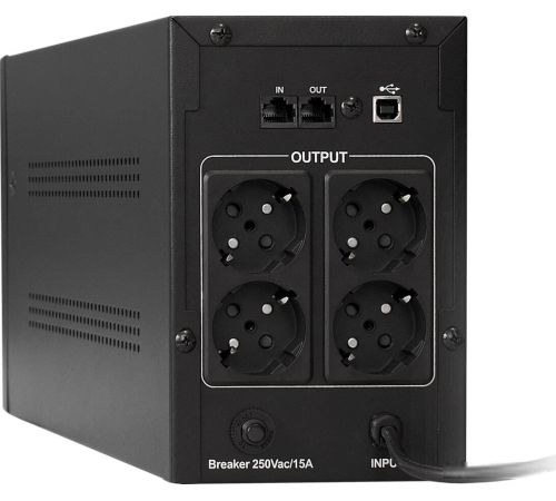 Источник бесперебойного питания ExeGate SpecialPro UNB-2200.LED.AVR.4SH.RJ.USB EP285527RUS