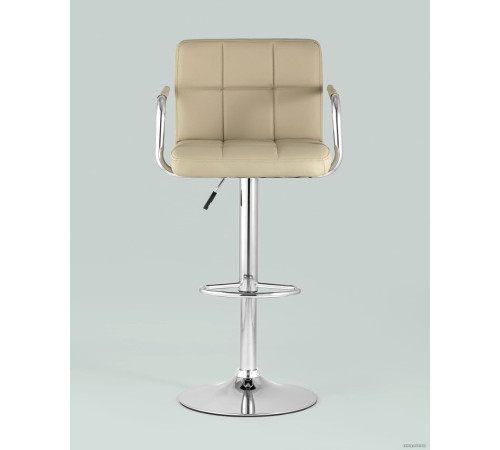 Стул с подлокотниками Stool Group Малави барный бежевый