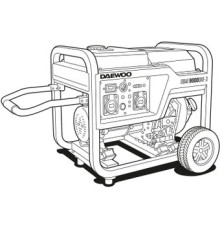 Дизельный генератор Daewoo Power DDAE 9000DXE-32024