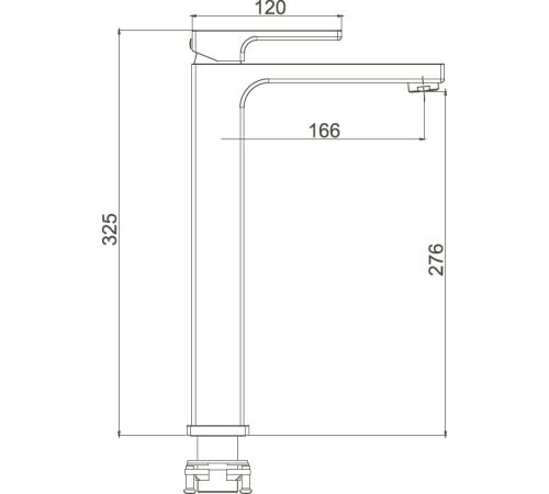 Смеситель Gappo G1018-2