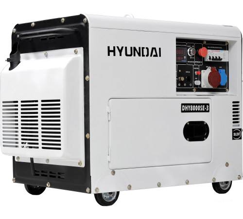 Дизельный генератор Hyundai DHY 8000SE-3
