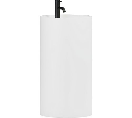 Умывальник Belux Осло 450x800 18, белый матовый/Solid Surface