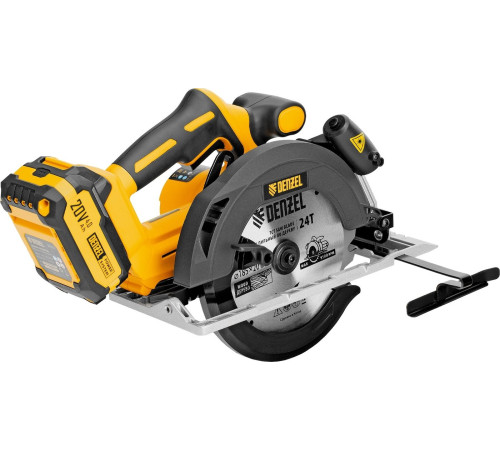 Дисковая циркулярная пила Denzel CCSH-BL-20-185 с 1-им АКБ