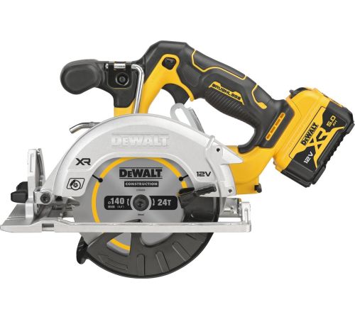 Дисковая циркулярная пила DeWalt DCS512P2 с 2-мя АКБ, кейс