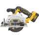 Дисковая циркулярная пила DeWalt DCS512P2 с 2-мя АКБ, кейс