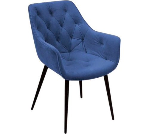 Стул с подлокотниками Ваш день Archi Barkhat 81 темно-синий