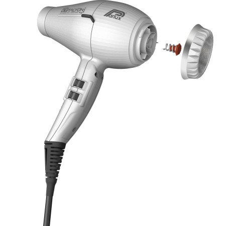 Фен Parlux Digitalyon Silver + Magic Sense