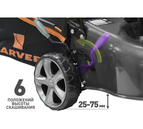 Колёсная газонокосилка Carver LMG-2042HM