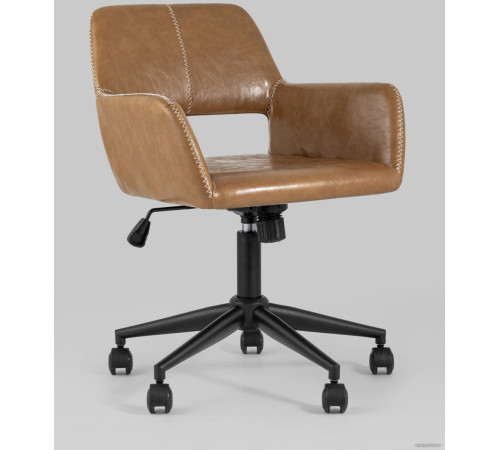 Офисное кресло Stool Group Филиус искусственная кожа коричневый