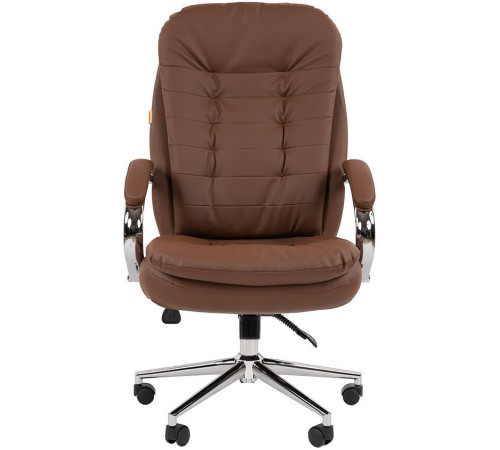Офисное кресло CHAIRMAN 795 Эко экокожа коричневый