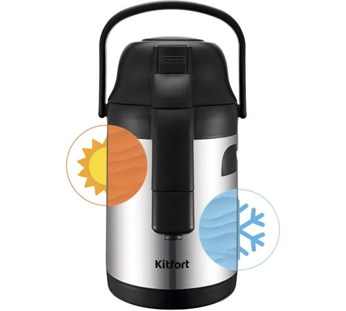 Термос Kitfort KT-1236 3л нержавеющая сталь