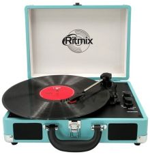 Виниловый проигрыватель Ritmix LP-160B бирюзовый